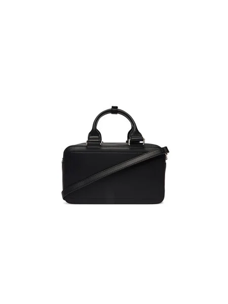 Calvin Klein Kabelka Bold Ck Bauletto Crossbody čierna