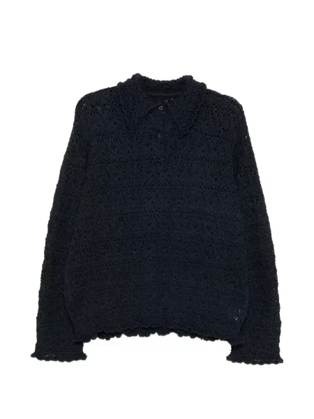 Pulover Jnby din jacard albastru