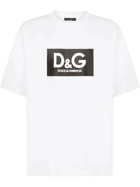 Tricou Dolce & Gabbana cu imagine alb