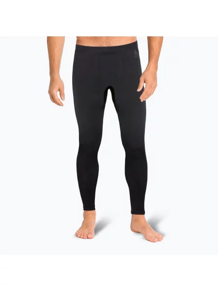 Termo kalhoty ODLO Performance Warm Bl Bottom Long black keystyle černé