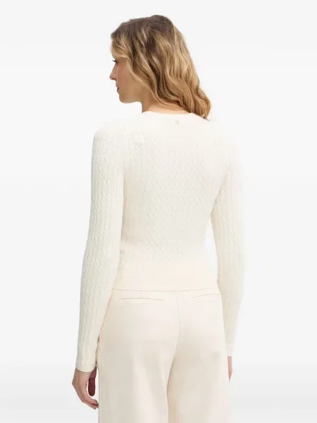 Pulover Guess cu decolteu rotund