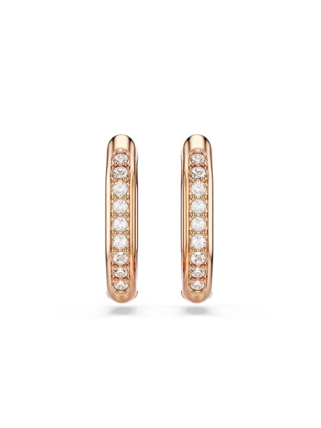 Swarovski Uhani / bela zlata