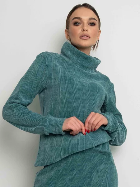 Светр RiMari світло-зелений віскоза/поліестер зелений