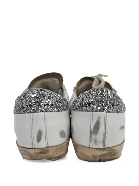 Viseltes hatású sneaker Golden Goose fehér