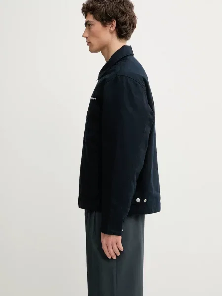 Carhartt WIP geacă Module Script Jacket bleumarin de tranziție