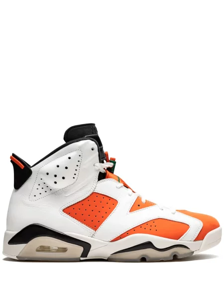 Sneakerși Jordan portocaliu
