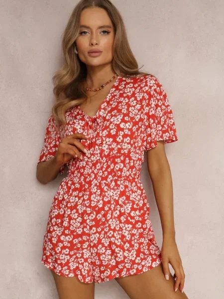 Kombinezon Pavera czerwony