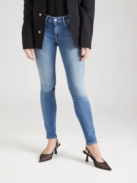 REPLAY Džínsy New Luz denim modrá