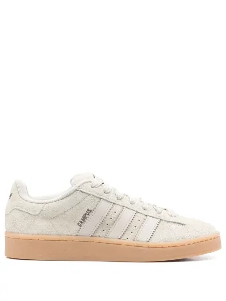 Sneakerși Adidas Campus din jerseu gri