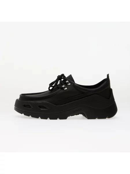 Cipők Crocs Gallery Leather Shoe Black/ Black 9 fekete