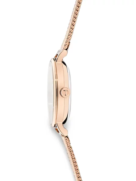 Ceas Ted Baker plasă cu bretele alb