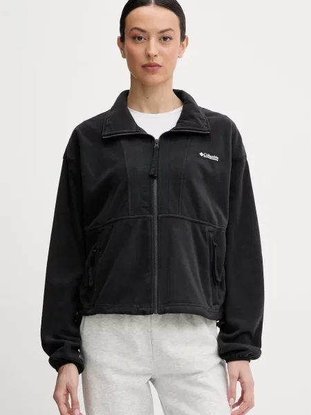 Columbia bluza polarowa Backbowl II FZ Fleece czarny