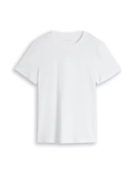 TOM TAILOR Tricou alb