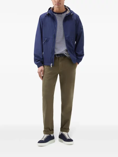 Vėjastriukė Woolrich su gobtuvu mėlyna