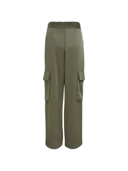 Cu centură pantaloni cargo Club21 verde