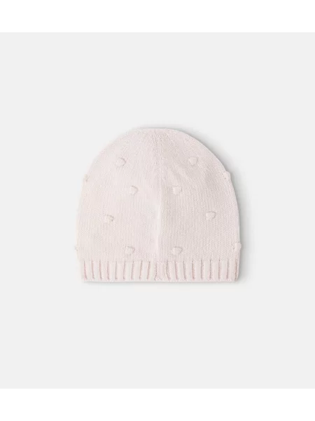 Gyerek sapka Moncler Enfant rózsaszín
