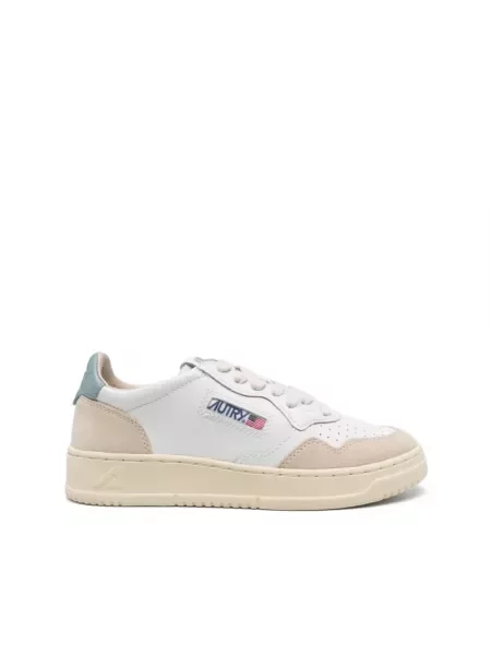 Sneakersy Autry skórzane białe