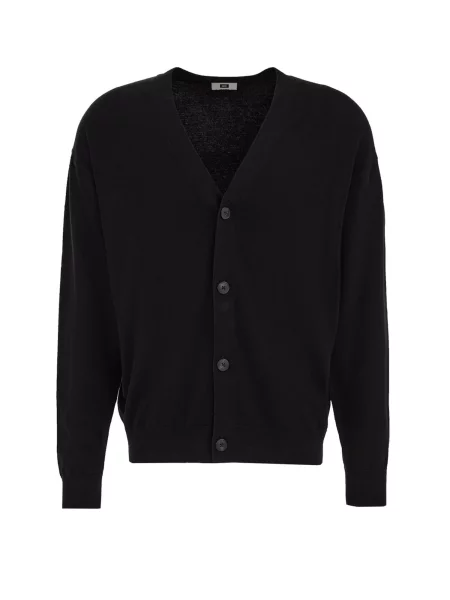 WE Fashion Geacă tricotată negru