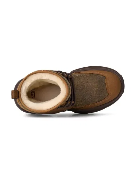 Шкіряні черевики UGG Jld Boot коричневий