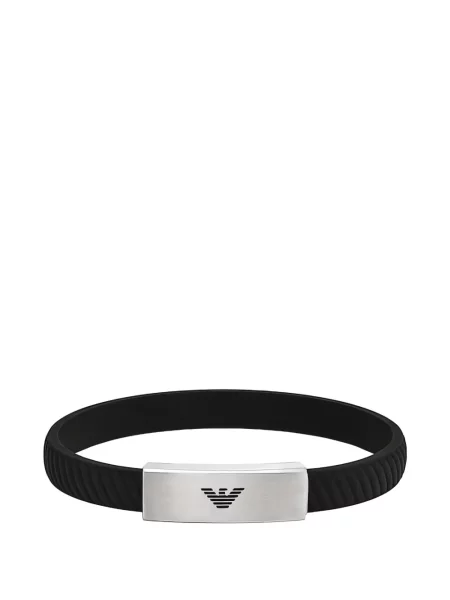 Гривна Emporio Armani с автограф черно