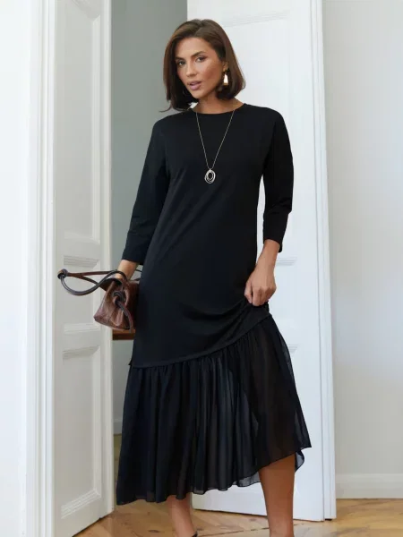 Сукні Dressa віскоза/поліестер чорний
