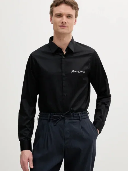 Armani Exchange Košile černá