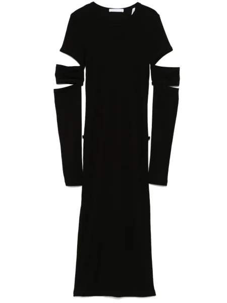 Mała mały sukienka mini Helmut Lang garniturowa czarna