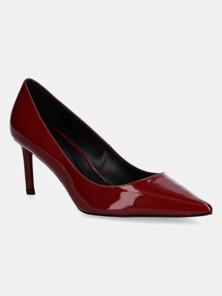 Pantofi cu toc Boss negru