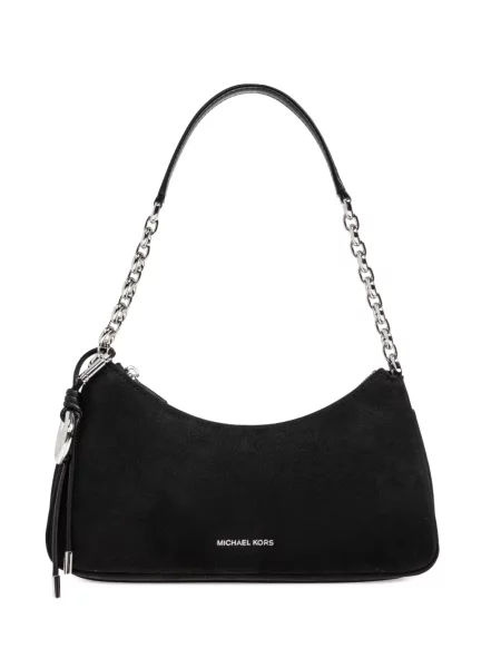 Portofel Michael Michael Kors tricotate cu cataramă cu tepi negru