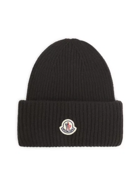 Czapka Moncler brązowa