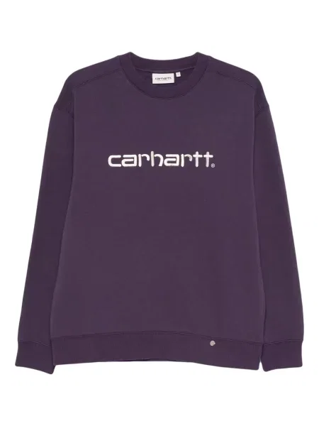 Hanorac Carhartt Wip cu broderie violet