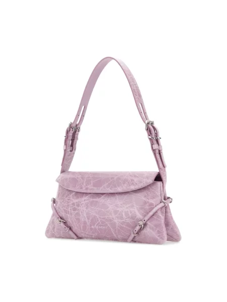 Torebka Givenchy skórzana fioletowa