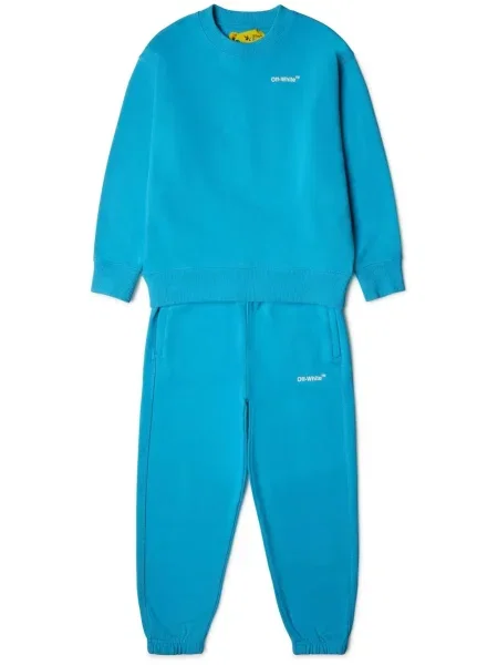 Spodnie dziecięce Off-white białe