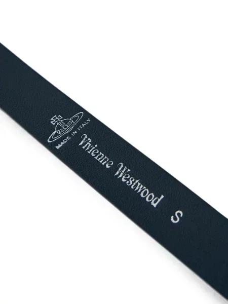 Inel Vivienne Westwood din piele negru