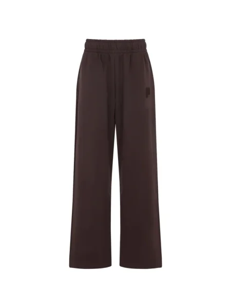 Pantaloni Pangaia alergare maro