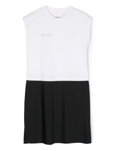 Sukienka dziecięca Mm6 Maison Margiela biała