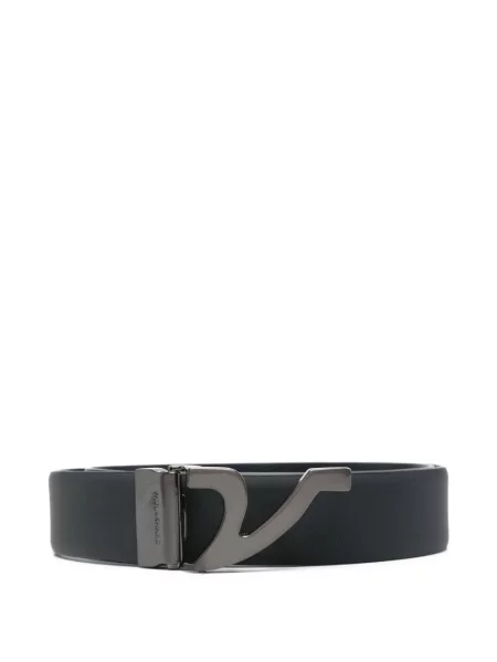 Curea Paul & Shark din piele albastru