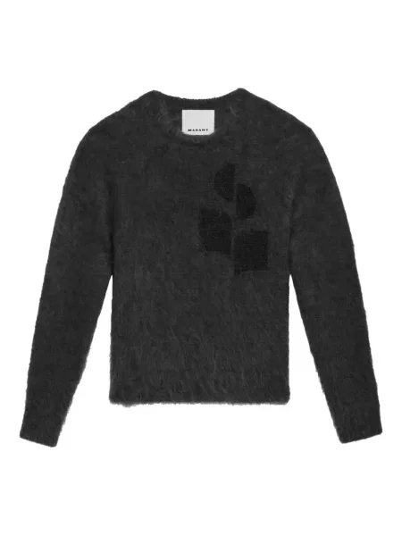 Pulover Marant cu imagine gri