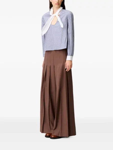 Pantaloni Claudie Pierlot maro