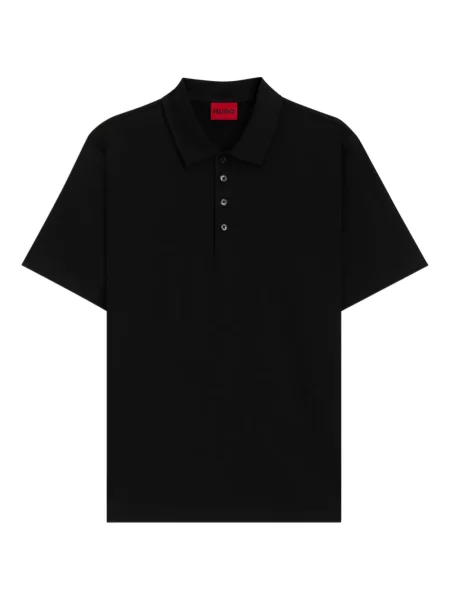 Scurt tricou polo Hugo negru
