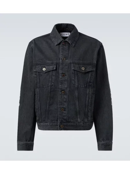 Geacă de blugi Loewe negru