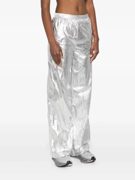 Pantaloni Medeea argintiu