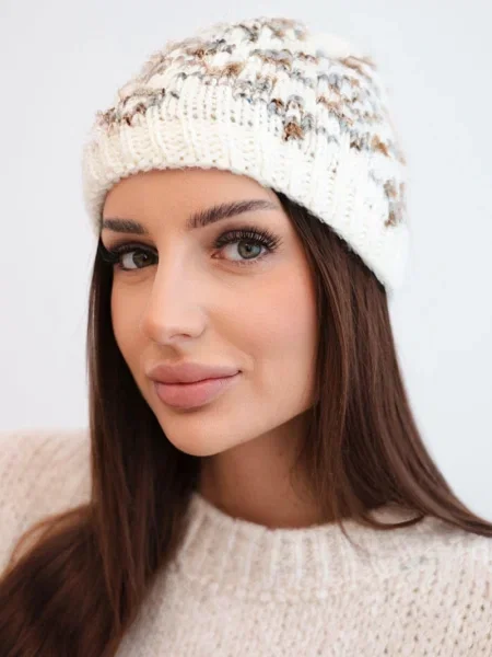 Căciulă Kesi de cristal alb