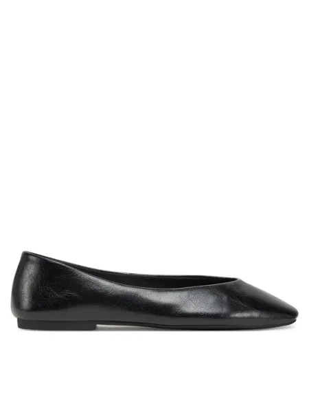 Кожени балеринки Steve Madden Darts черно
