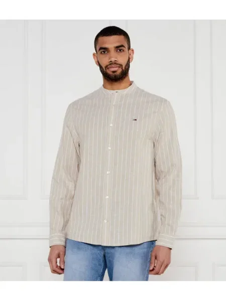 Tommy Jeans Ing len hozzáadásával bézs