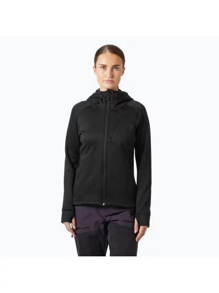 Bluză pentru femei Helly Hansen Odin Thermal Pro Fleece black negru