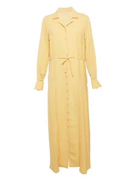 Oblekové maxi maxi šaty Holzweiler žluté