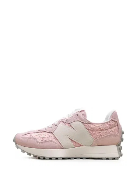 Csipkés sneaker New Balance 327 rózsaszín