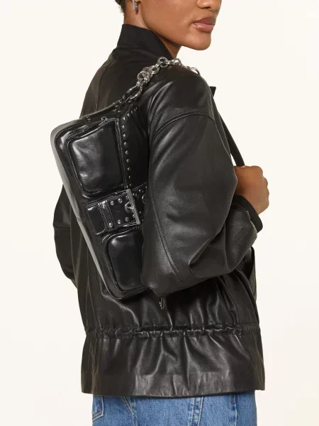 Jeffrey Campbell Taška Přes Rameno S Nýty černá