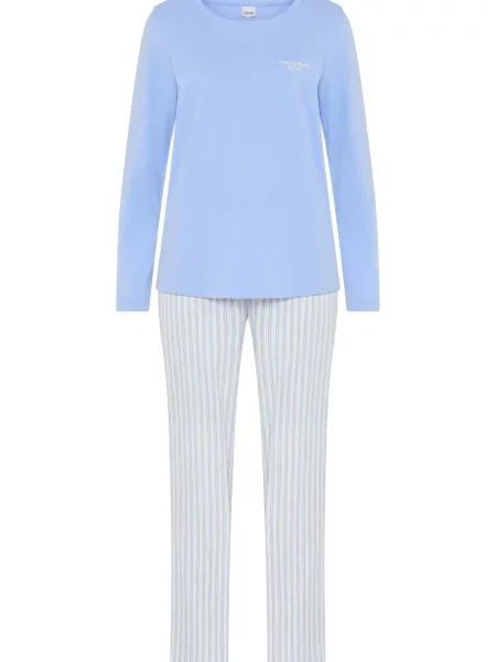 LSCN by LASCANA Pijama albastru alb